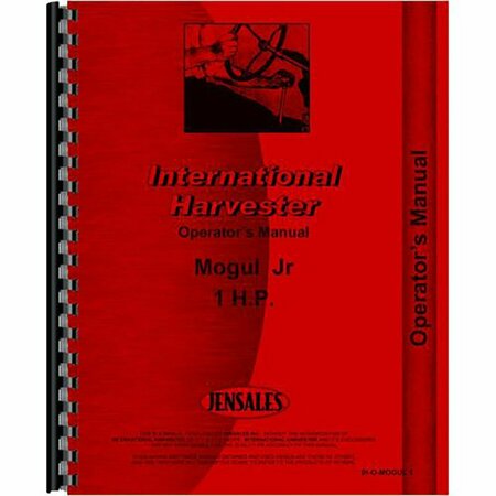 AFTERMARKET Engines Tractor Operators Manual Fits International Harvester RAP73601